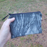 Dark Hedges Pouch-- N. Ireland Photograph on Linen/Cotton Lined Zipper Bag