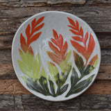 Flame Plant Small Shallow Dish
